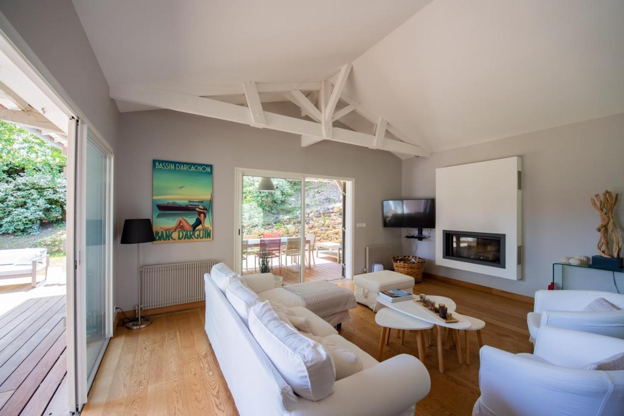 Villa Spacieuse A Arcachon, Proche Plages, Jardin 外观 照片