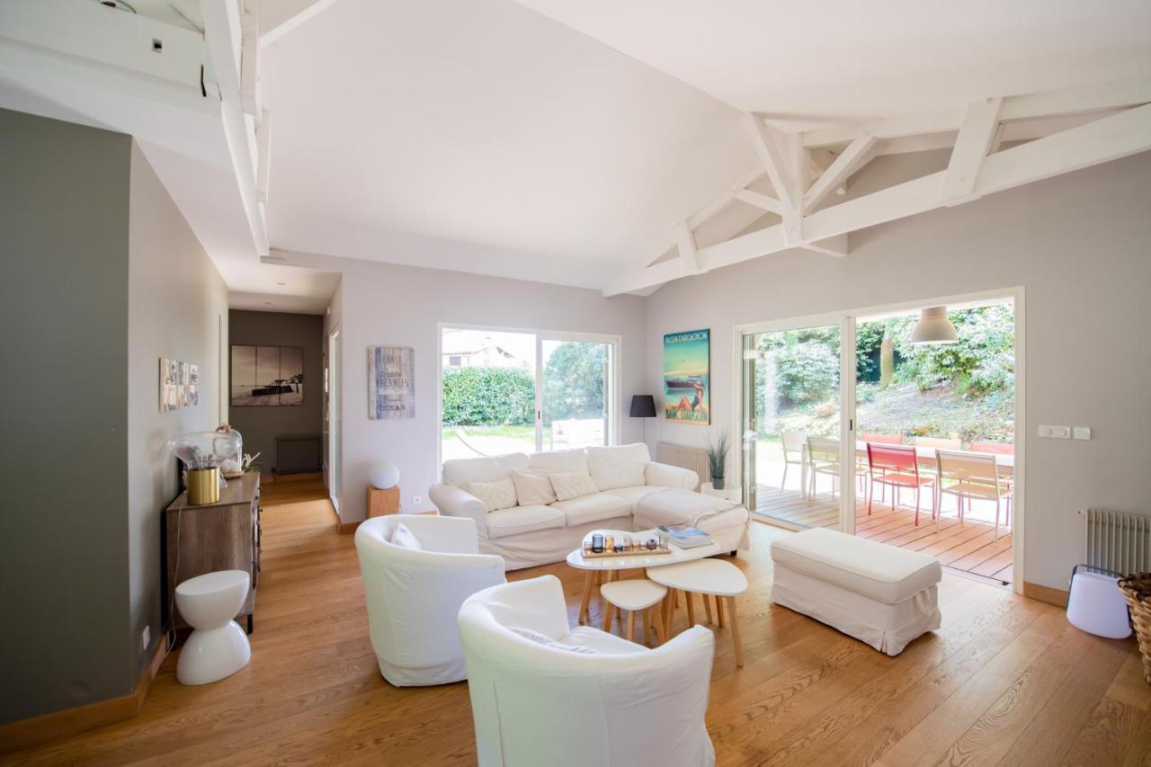 Villa Spacieuse A Arcachon, Proche Plages, Jardin 外观 照片