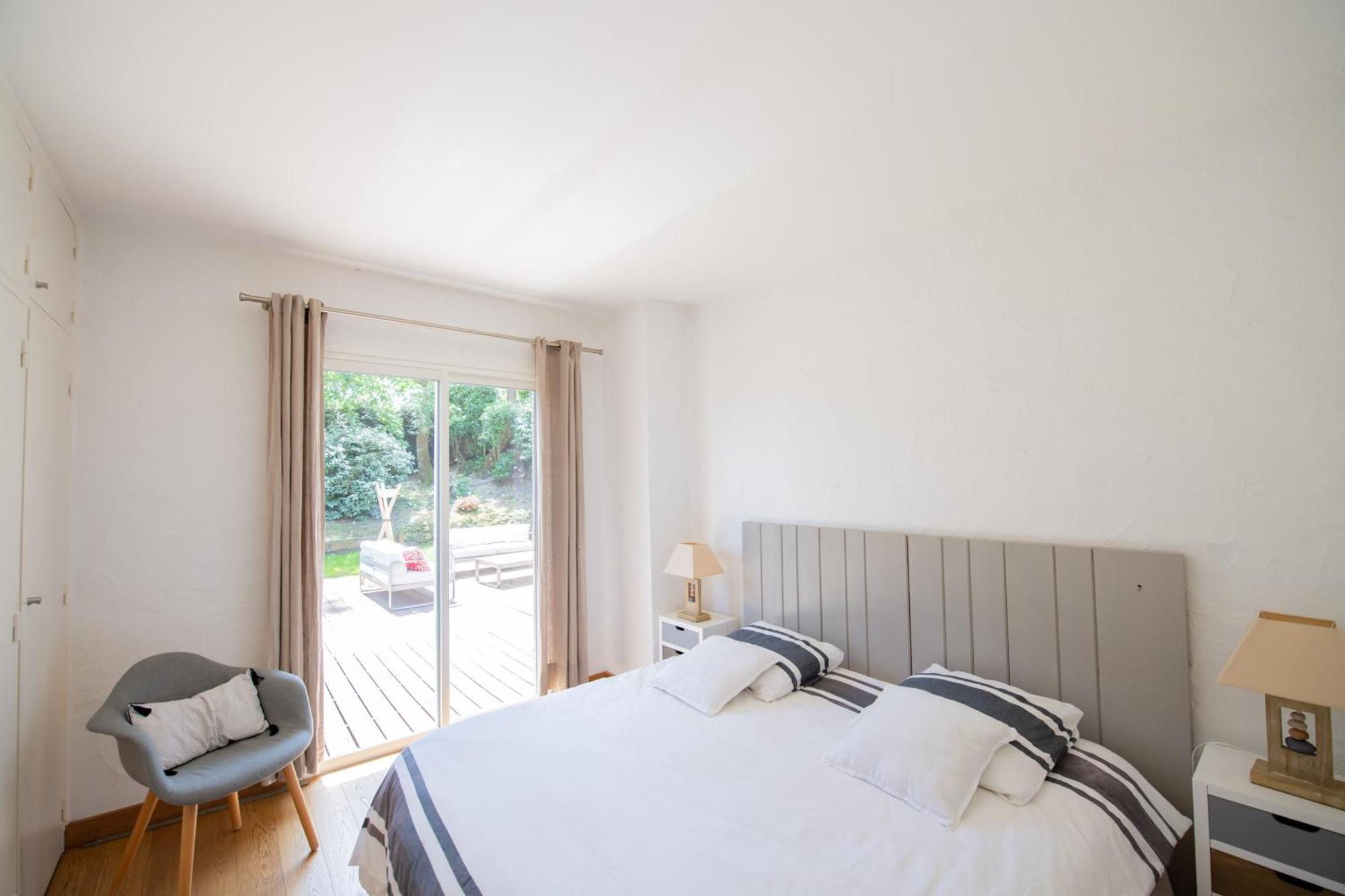 Villa Spacieuse A Arcachon, Proche Plages, Jardin 外观 照片